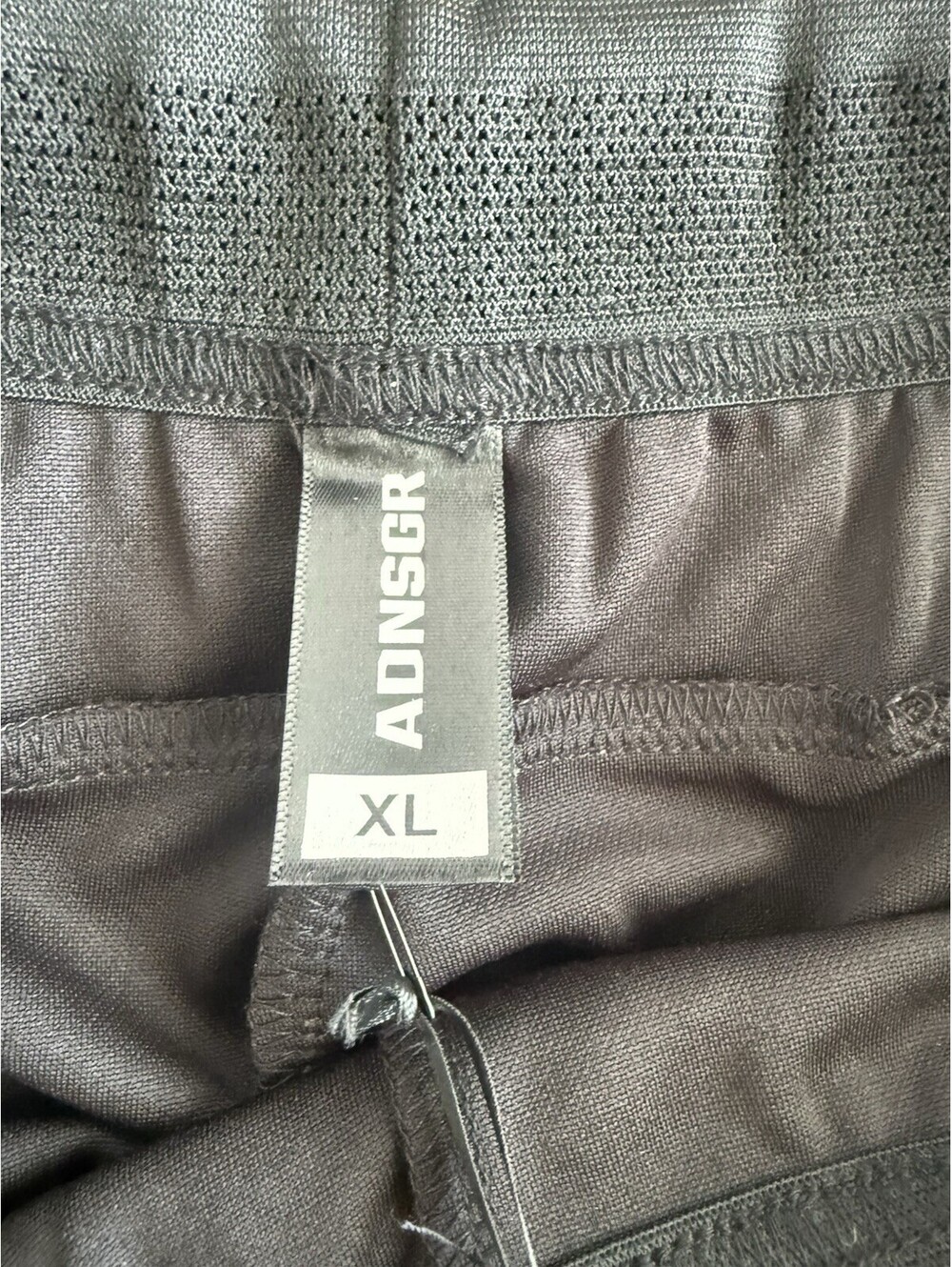 Adonis Gear NWT Athletic Shorts XL Black AG100 FLEX-LITE Anti-Odor Stretch - Picture 4 of 6